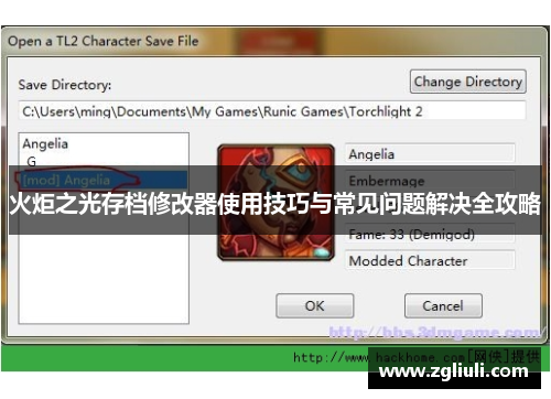 火炬之光存档修改器使用技巧与常见问题解决全攻略